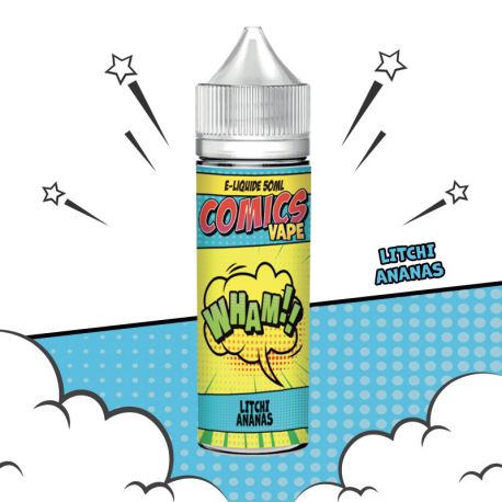 E-LIQUIDE WHAM!! 50 ml COMICS VAPE