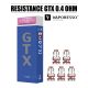 Pack 5 RÉSISTANCES GTX VAPORESSO