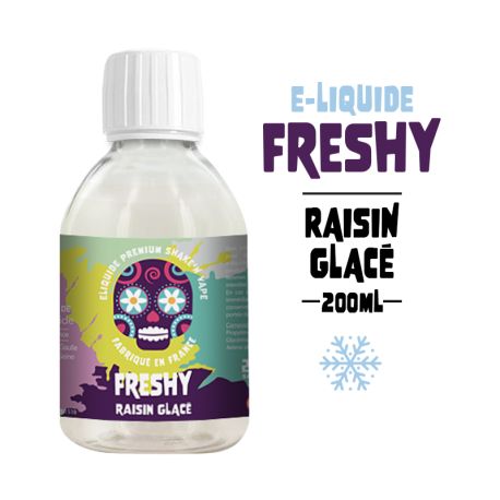 E-LIQUIDE FRESHY 200ml RAISIN GLACÉ