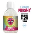 E-LIQUIDE FRESHY 500ml FRAISE GLAC&Atilde;E