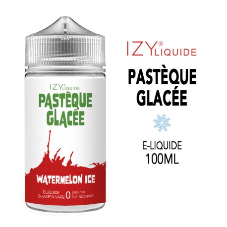 IZY LIQUIDE 100ml PAST&Egrave;QUE GLAC&Eacute;E