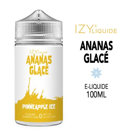IZY LIQUIDE 100ml ANANAS GLACÉ