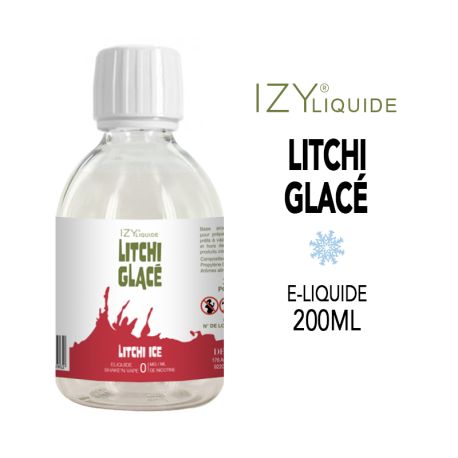 LITCHI GLAC&Eacute; IZY LIQUIDE 200ml