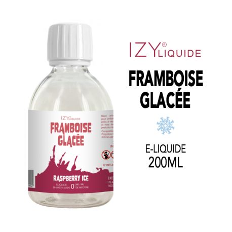 FRAMBOISE GLAC&Eacute;E IZY LIQUIDE 200ml