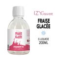 FRAISE GLAC&Atilde;E IZY LIQUIDE 200ml