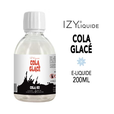 COLA GLAC&Eacute; IZY LIQUIDE 200ml