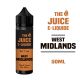 E-Liquide 50 ml WEST MIDLANDS - THE JUICE - Tabac Classic Blond