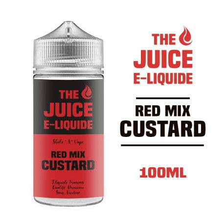 E-LIQUIDE THE JUICE RED MIX CUSTARD 100ml