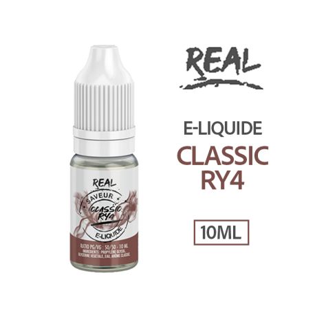 E-liquide TABAC CLASSIC RY4 10ml REAL