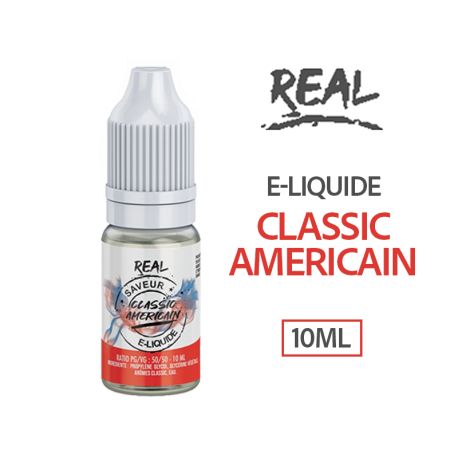 E-liquide TABAC CLASSIC AMERICAIN 10ml REAL
