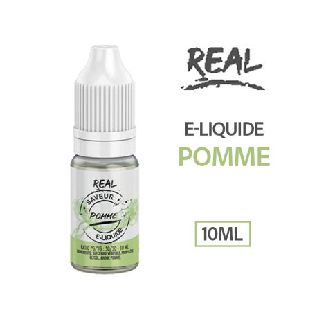 E-liquide POMME 10ml REAL