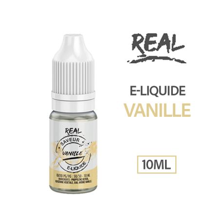 E-liquide VANILLE 10ml REAL