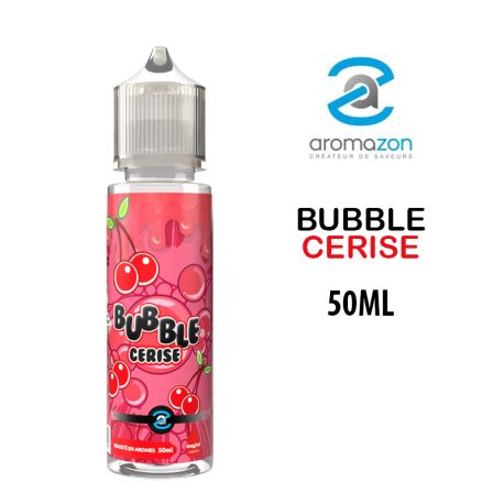 E-liquide BUBBLE JUICE CERISE 50ML AROMAZON