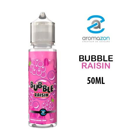 E-liquide BUBBLE JUICE RAISIN 50ML AROMAZON