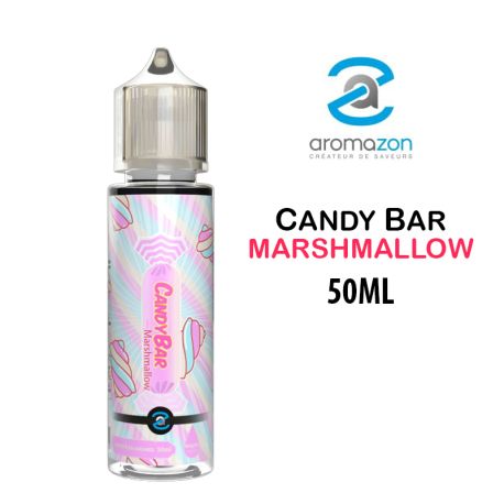 E-liquide CANDY BAR MARSHMALLOW 50ML AROMAZON