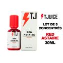 LOT DE 5 CONCENTRÉS RED ASTAIRE 30ML TJUICE