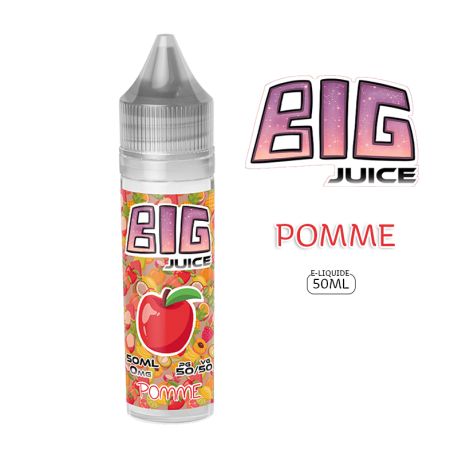 E-LIQUIDE POMME 50ML BIG JUICE