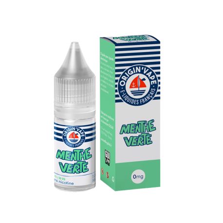 E-LIQUIDE MENTHE VERTE 10ML ORIGIN VAPE