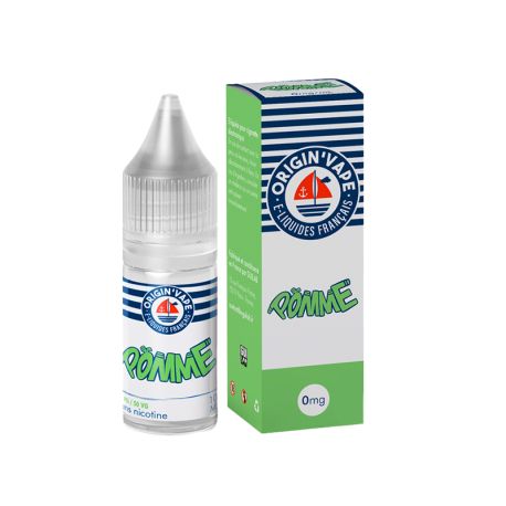 E-LIQUIDE POMME 10ML ORIGIN VAPE