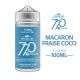 E-LIQUIDE 770 PREMIUM MACARON FRAISE COCO 100ml