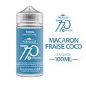E-LIQUIDE 770 PREMIUM MACARON FRAISE COCO 100ml