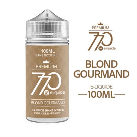 E-LIQUIDE 770 PREMIUM BLOND GOURMAND 100ml