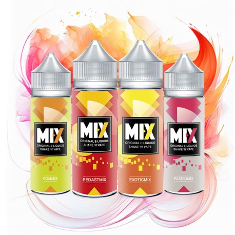 POMME, RED ASTAIRE,EXOTIC, FRUIT DE LA PASSION 50ML - MIX