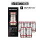 Pack 5 r&eacute;sistances GTI VAPORESSO