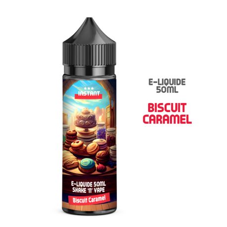 E-LIQUIDE BISCUIT CARAMEL 50ML