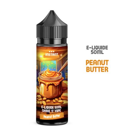E-LIQUIDE PEANUT BUTTER 50ML