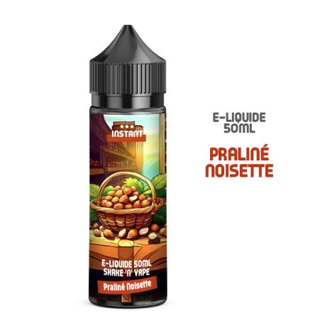 E-LIQUIDE PRALINE NOISETTE 50ML