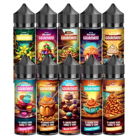 PACK COMPLET 10 SAVEURS 50ML - INSTANT GOURMAND