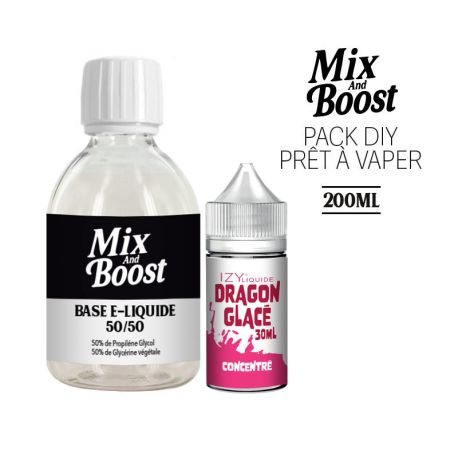 PACK DIY 200ML DRAGON GLAC&Eacute; - IZY