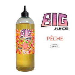 E-LIQUIDE P&Ecirc;CHE 1 LITRE - BIG JUICE