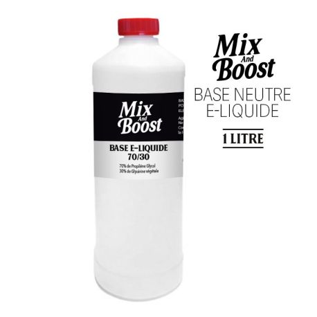 BASE E-LIQUIDE NEUTRE 1 LITRE PG70/VG/30