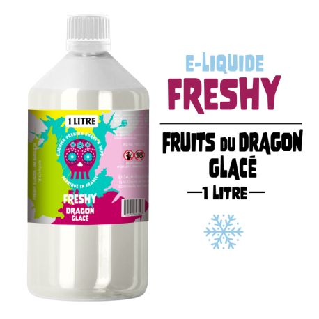 E-LIQUIDE FRUIT DU DRAGON GLACÉ – FRESHY  1 LITRE 