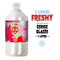 E-LIQUIDE CERISE GLAC&Atilde;E &acirc; FRESHY 1 LITRE 