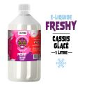 E-LIQUIDE CASSIS GLAC&Atilde; &acirc; FRESHY 1 LITRE 