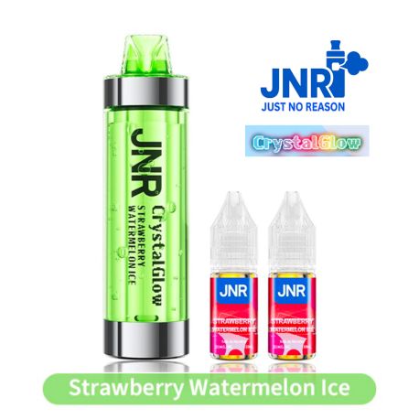 POD JNR RECHARGEABLE - CRYSTAL GLOW 33K - STRAWBERRY-WATERMELON ICE