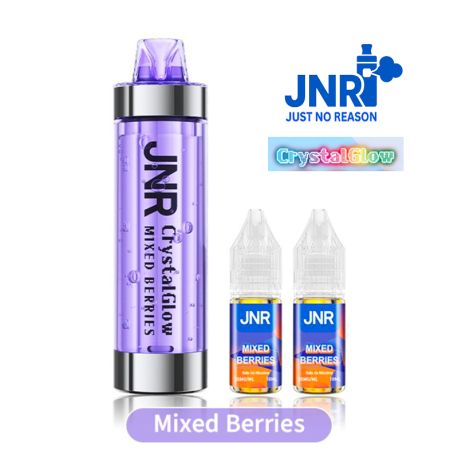 POD JNR RECHARGEABLE - CRYSTAL GLOW 33K - MIXED BERRIES