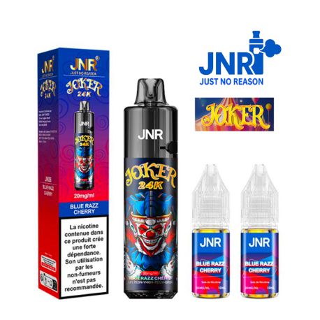 POD JNR RECHARGEABLE - JOKER 24K - BLUE RAZZ CHERRY