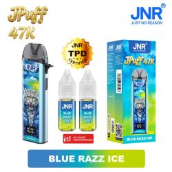 POD RECHARGEABLE - JPUFF 47K JNR - BLUE RAZ ICE