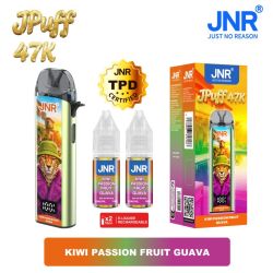 POD RECHARGEABLE - JPUFF 47K JNR - KIWI PASSION GUAVA