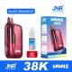 POD RECHARGEABLE - WHALE 38K JNR - BLACK DRAGON ICE