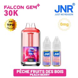 POD RECHARGEABLE - FALCON GEM 30KJNR - PEACH BERRY