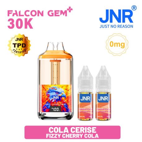 POD RECHARGEABLE -FALCON GEM 30K JNR - FIZZ CHERRY COLA