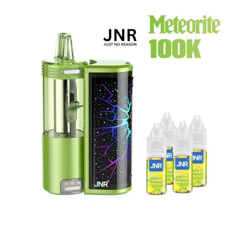 POD RECHARGEABLE - METEORITE 100K JNR - SUMMER PEACH ICE