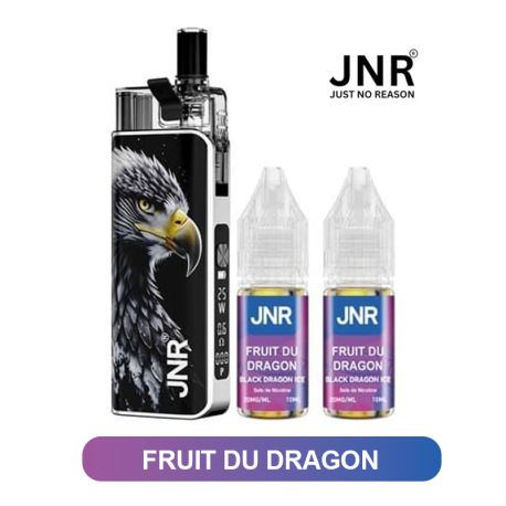 POD RECHARGEABLE - LUCKY VIBES 77K JNR - BLACK DRAGON ICE