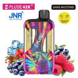 POD ZPLUSE 42K - SANS NICOTINE - BLUEBERRY POMEGRANATE ICE + BLUEBERRY SOUR RASPBERRY - JNR