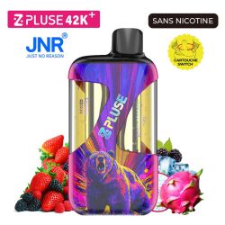 POD ZPLUSE 42K - SANS NICOTINE - MIXED BERRIES + BLACK DRAGON ICE - JNR